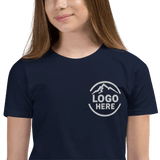 Custom Girls' Bella + Canvas Embroidered T-Shirt - Arklavo