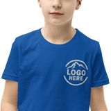 Custom Kids' Bella + Canvas Embroidered T-Shirt - Arklavo