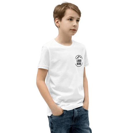 Custom Boys' Toddler Bella + Canvas Printed Crewneck T-Shirt - Arklavo