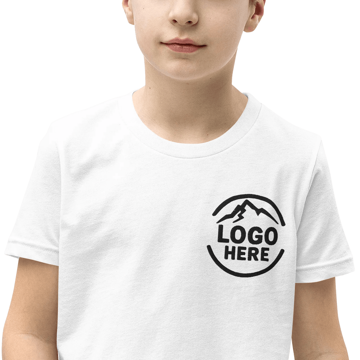 Custom Kids' Bella + Canvas Embroidered T-Shirt - Arklavo
