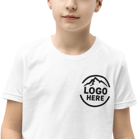 Custom Kids' Bella + Canvas Embroidered T-Shirt - Arklavo
